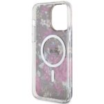 Guess GUHMP14XHCFWSA iPhone 14 Pro Max 6.7" khaki hardcase Flower MagSafe - imagine 7