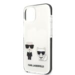 Karl Lagerfeld KLHCP13MTPEKCW iPhone 13/ 14 / 15 6,1" hardcase white Karl&Choupette - imagine 6