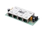Extralink 4 Port | PoE Injector | 4x 100Mb/s RJ45, No Case - imagine 2