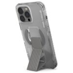 Skinarma case Axon iPhone 16 Pro 6.3" Magnetic Charging + Grip Stand titanium - imagine 3
