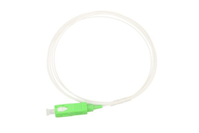 Extralink SC/APC | Pigtail | Single mode, 900um G.657A 1,5m, Easy strip, white - imagine 2