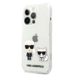 Karl Lagerfeld KLHCP13XCKTR iPhone 13 Pro Max 6,7" hardcase Transparent Karl & Choupette - imagine 2
