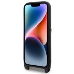 Karl Lagerfeld KLHCP14LCSAKCPMK iPhone 14 Pro 6.1" hardcase black Crossbody Saffiano Karl & Ch - imagine 5