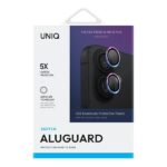 UNIQ Optix Aluminium Camera Lens Protector iPhone 16 6.1" /16 Plus 6.7" iridescent szkło na obiektyw - imagine 2