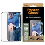 PanzerGlass Screen Protector AluminumFrame iPhone 16 Plus / 15 Plus 6.7" Ultra-Wide Fit 2851