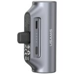 USAMS PB79 Mini Tail Plug Portable Power Bank 3000mAh USB-C gray - imagine 2