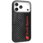 Case Audi R8 Carbon Fiber MagSafe for iPhone 17 Pro Max black - imagine 2