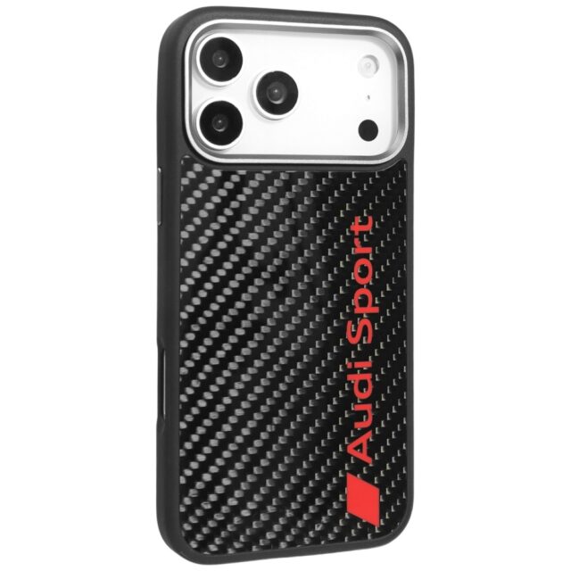 Case Audi R8 Carbon Fiber MagSafe for iPhone 17 Pro Max black - imagine 2