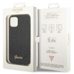 Guess GUHCP14SHGGSHK iPhone 14 / 15 / 13 6.1" black hard case Glitter Script - imagine 8