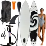 Extralink SUP board 350cm | Inflatable board + paddle | Set