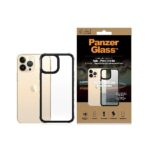 PanzerGlass ClearCase iPhone 13 Pro Max6.7" black Antibacterial Military grade SilverBullet 0320