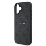 Guess GUHMP16MG4GFRK iPhone 16 Plus 6.7" black hardcase 4G Ring Classic Logo MagSafe - imagine 6