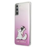 Karl Lagerfeld KLHCS21MCFNRCPI S21+ G996hardcase pink Choupette Fun - imagine 2