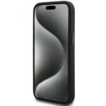AMG AMHMP15M23SSPK iPhone 15 Plus / 14 Plus 6.7" black hardcase with Silicone Large Rhombuses Patter - imagine 5