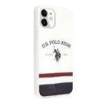 US Polo USHCN61PCSTRB iPhone 11 white Tricolor Pattern Collection - imagine 5