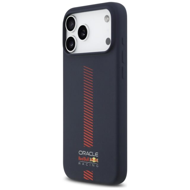 Red Bull Silicone Powerbar MagSafe Case for iPhone 17 Pro Max Navy Blue - imagine 2