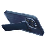 UNIQ Heldro Mount case with Stand iPhone 15 Pro 6.1" blue/ultamarine deep blue - imagine 3