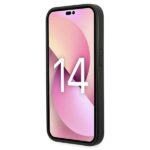 Karl Lagerfeld KLHCP14XG2ELK iPhone 14 Pro Max 6,7" hardcase black Glitter Plaque Logo - imagine 5