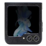 Guess GUHCZF5HGGSHK F731 Z Flip5 black hardcase Glitter Script - imagine 3