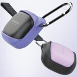 Araree etui Bean Sam Galaxy Buds Live /Pro / Fe fioletowy/purple AR20-01298F - imagine 4