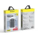 AWEI PowerBank P89K 10000mAh 38.5Wblack/black + PD/Lightning cables - imagine 2