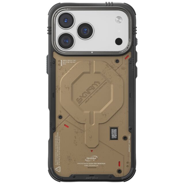 Case Skinarma Vigor MagSafe for iPhone 17 Pro Max stone - imagine 3