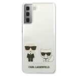Karl Lagerfeld KLHCS21MCKTR S21+ G996hardcase Transparent Karl & Choupette - imagine 3