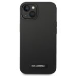 Karl Lagerfeld KLHMP14MSLMP1K iPhone 14 Plus / 15 Plus 6,7" hardcase black Silicone Plaque Mag - imagine 3