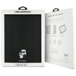 Karl Lagerfeld KLFC13RM24SAKCK iPad Air 13" 2024 Book Cover black Saffiano Magnetic Karl &Choupette - imagine 8