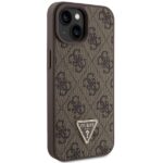 Guess GUHCP15MP4TDSCPW iPhone 15 Plus / 14 Plus 6.7"brown hardcase Crossbody 4G Metal Logo - imagine 5