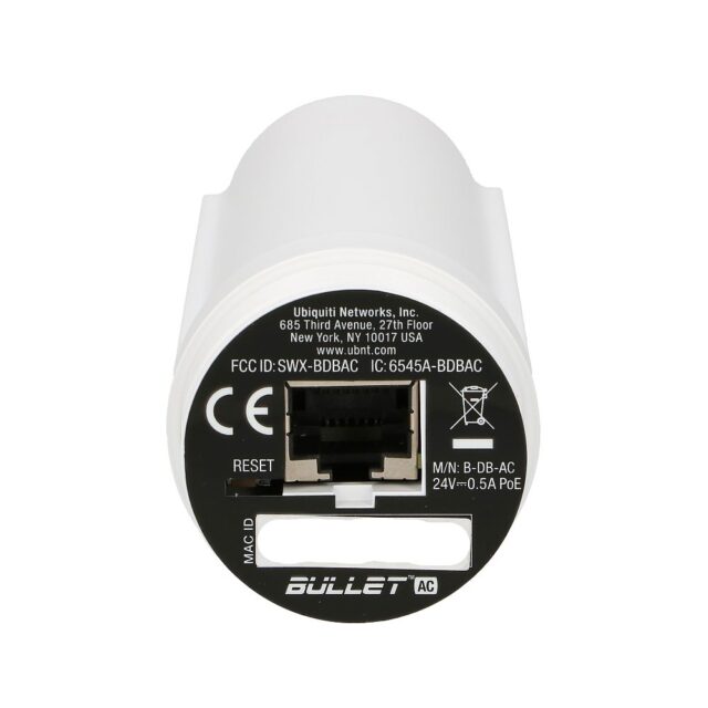 Ubiquiti B-DB-AC | CPE | Bullet AC, 2,4GHz, 5GHz, 1x RJ45 1000Mb/s - imagine 5