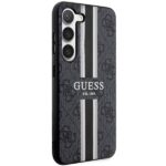 Guess GUHCS23SP4RPSK S23 S911black hardcase 4G Printed Stripe - imagine 4