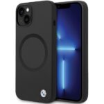 Case BMW BMHMP14SSILBK2 iPhone 14 / 15 / 13 6.1" black Signature Liquid Silicone MagSafe