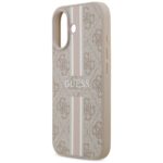 Case Guess 4G Printed Stripes MagSafe for iPhone 17 pink - imagine 6