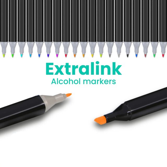 60-Piece Marker Set + Extralink Castle Toy - imagine 4