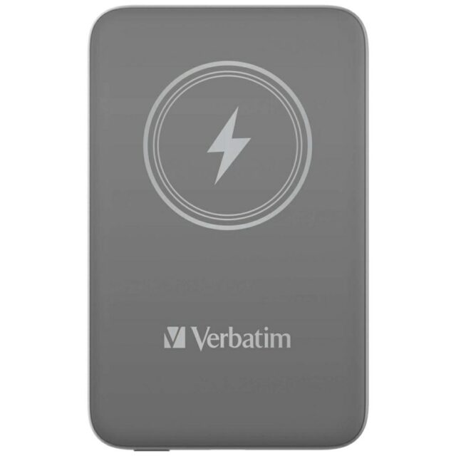 Verbatim Wireless Magnetic Power Bank `n` Go 15W 10000mAh grey 32249 - imagine 2