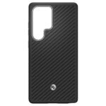 Case Samsung Spigen Enzo Aramid Magnet for Galaxy S25 Ultra black-silver