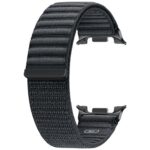 Band Samsung Fabric for Galaxy Watch8 / Watch8 Classic (M/L) dark gray - imagine 3