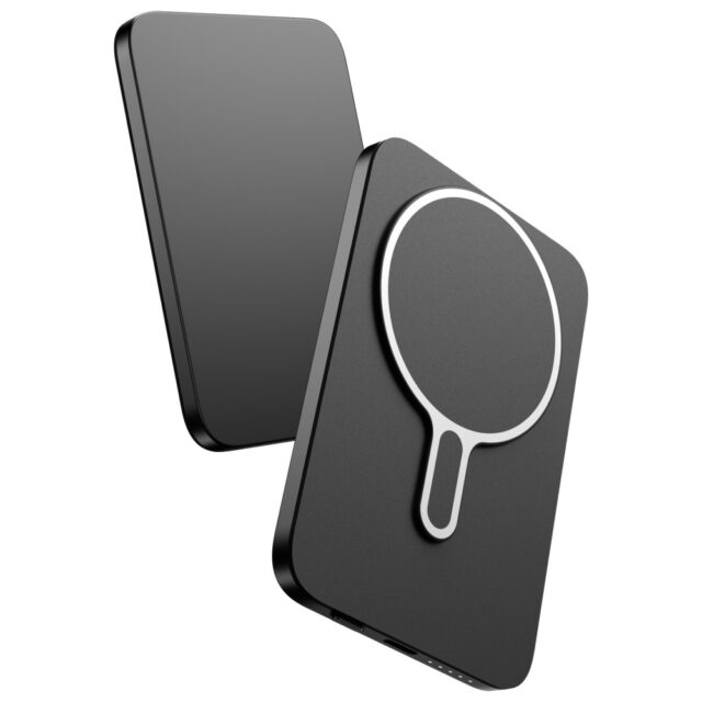 Powerbank 3MK MagSnap Go 5000mAh 20W      USB-C szary - imagine 5