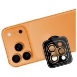 Camera lens protection 3MK Lens Protection Pro for Apple iPhone 17 Pro / 17 Pro Max orange - imagine 5