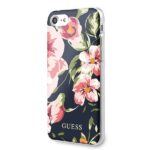 Guess GUHCI8PCUTRFL03 iPhone 7/8/SE 2020/ SE 2022 navy N°3 Flower Collection Shiny - imagine 2