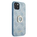 Guess GUHCP13S4GMRBL iPhone 13 mini 5,4" blue hardcase 4G with ring stand - imagine 4