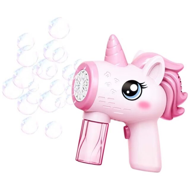 Bubble machine Beline unicorn pink - imagine 2
