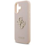 Guess Grained Big 4G & Classic Logo Case for iPhone 17 Pink - imagine 6