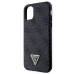 Guess GUHCN61P4TDSCPK iPhone 11 / Xr 6.1" black hardcase Crossbody 4G Metal Logo - imagine 7