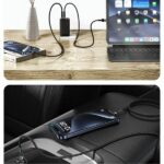 USAMS Cable USB-C to USB-C 3A 1.2m braided SJ724ZJ01 (US-SJ724 ) - imagine 4