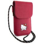 Hello Kitty HKOWBSKCDK Pink Leather Handbag with Daydreaming Cord - imagine 3
