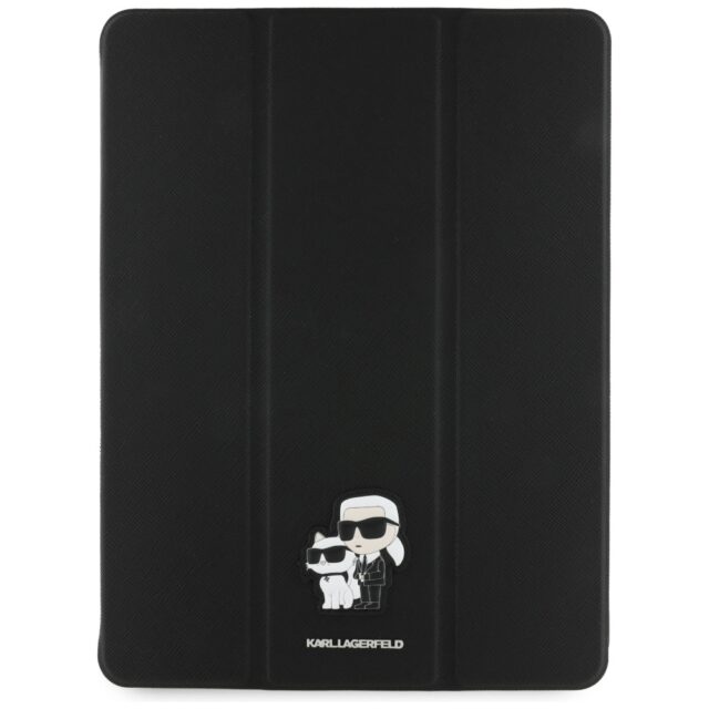 Karl Lagerfeld KLFC13PM24SAKCK iPad Pro  13" 2024 Book Cover black Saffiano Magnetic Karl &Ch - imagine 2