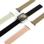 Araree Strap Silicone Link Apple Watch42/44/45/49mm pink-khaki AR70-01907B - imagine 3