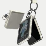 Araree Nukin Case Sam Z Flip5 F731 clear matt AR20-01774B - imagine 6